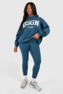Plus DSGN Studio Hoodie & Legging Set